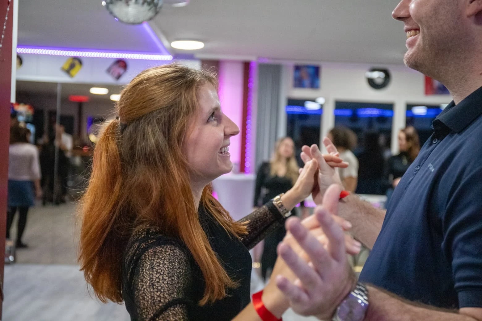 Gemeinsamer Tanzmoment im PIVOT