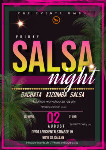 salsa night 2.august