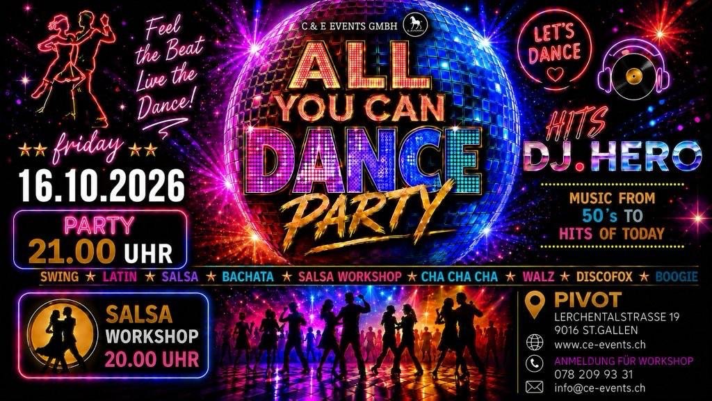 ALL YOU CAN DANCE PARTY
